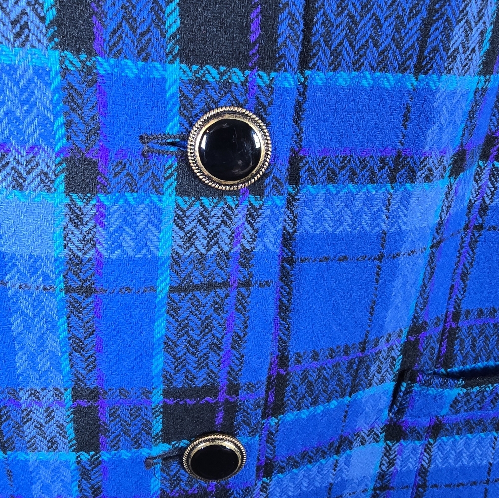 Pendleton Wool, Plaid Dress Jacket - image 6